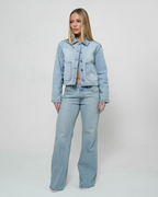 Jaqueta Boxy Jeans Dirty