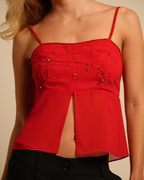 Blusa Love Bordada