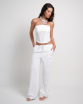 Calça Pantalona Summer Linho