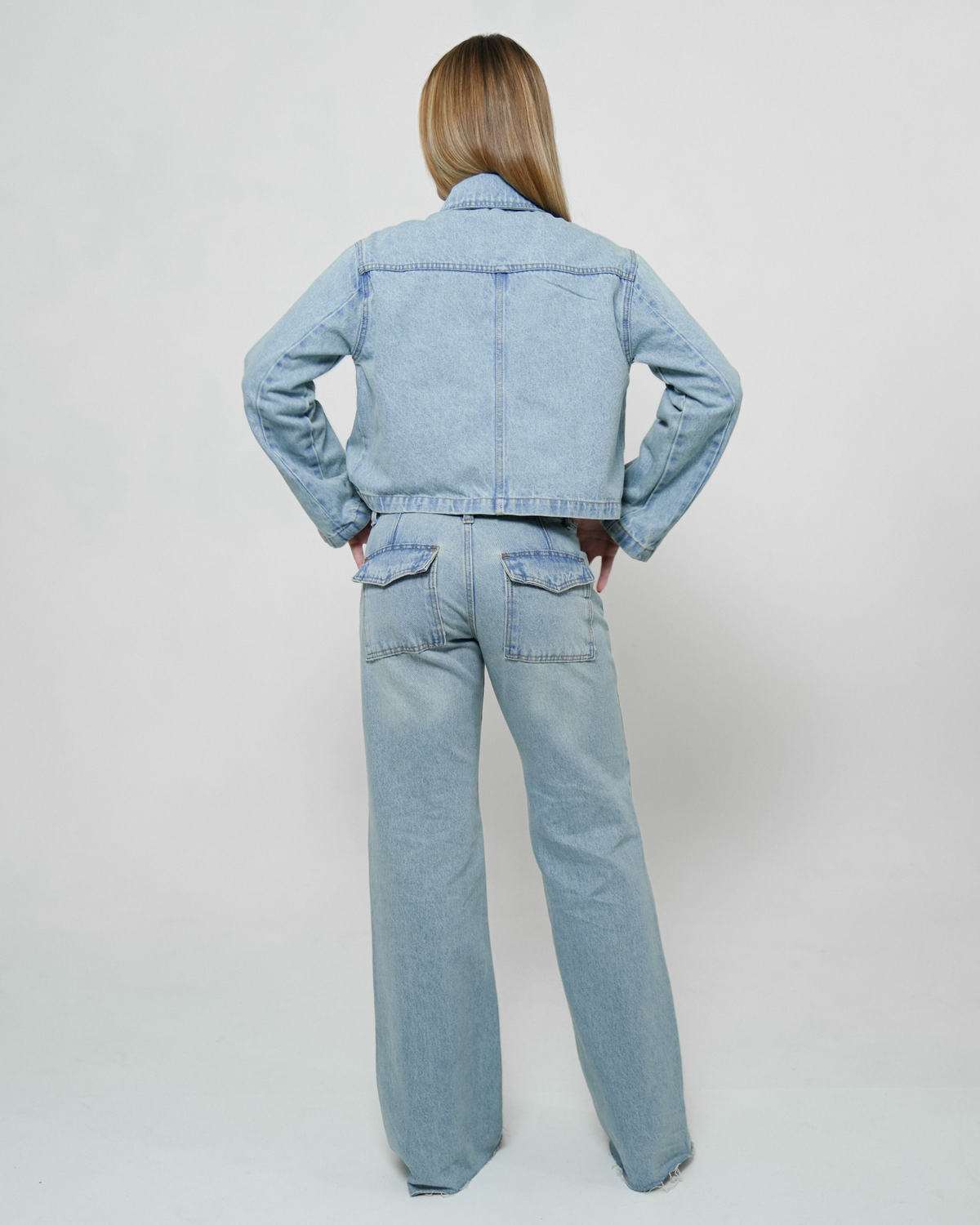 Jaqueta Boxy Jeans Dirty