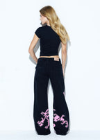 Calça Jeans Mystic Silk Pink