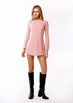 Vestido Rosie Manga Longa