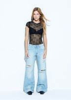 Calça Jeans Mystic Destroyed