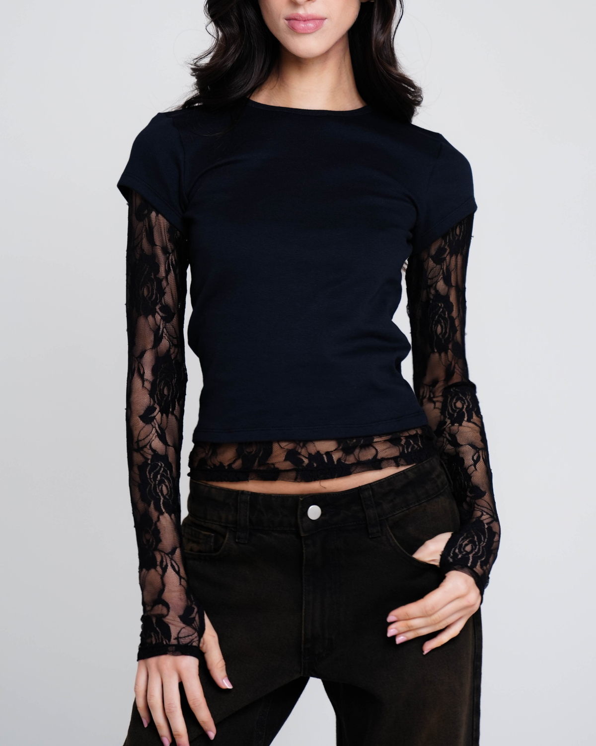 Baby Tee Renda