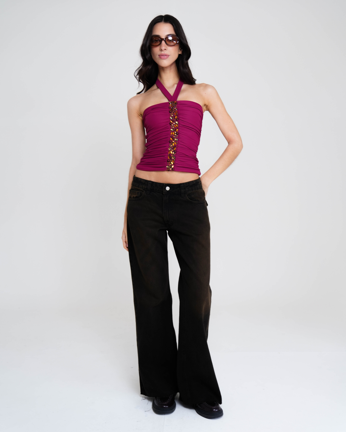 Blusa Sparkle Bordada
