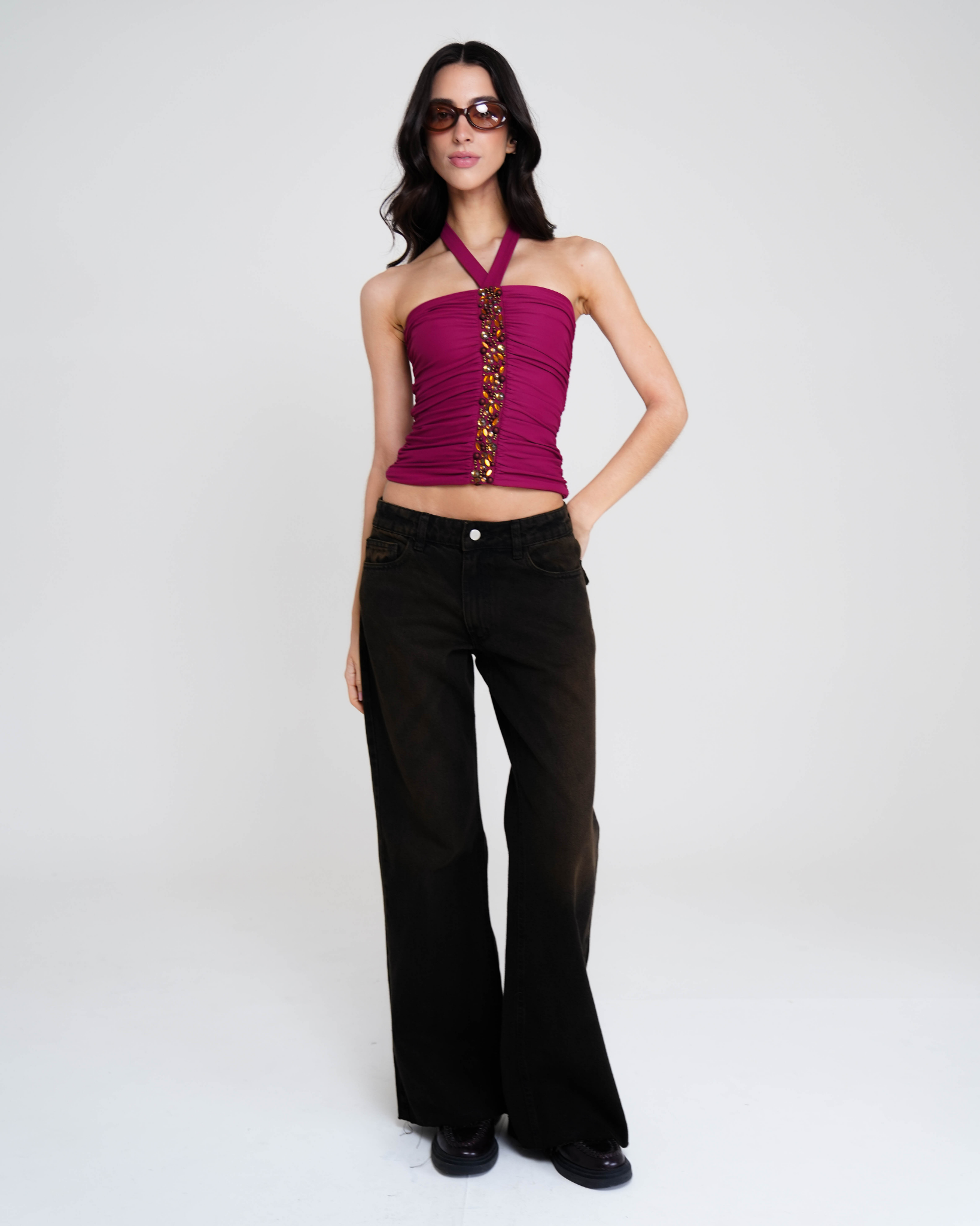 Blusa Sparkle Bordada