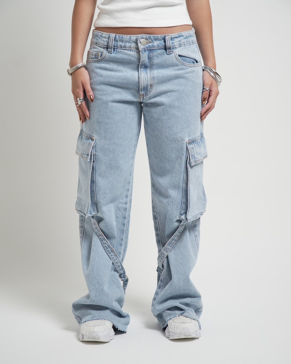 Calça Jeans Mystic Cargo Clara