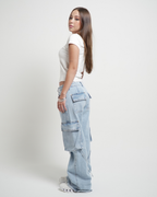 Calça Jeans Mystic Cargo Clara