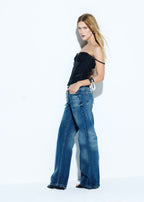 Calça Jeans Mystic Dirty Escura