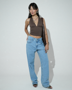 Calça Jeans Modelagem Reta 90's