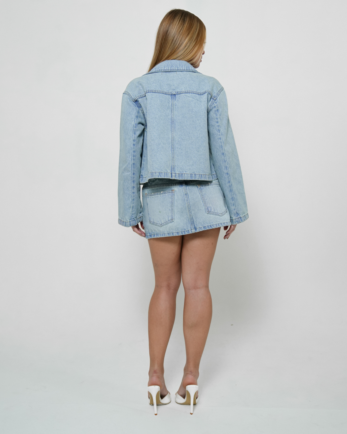 Mini Shorts Saia Jeans Dirty