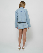 Mini Shorts Saia Jeans Dirty