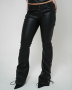 Calça Couro Rebel Ilhós