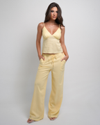 Bata Summer Linho Com Echarpe