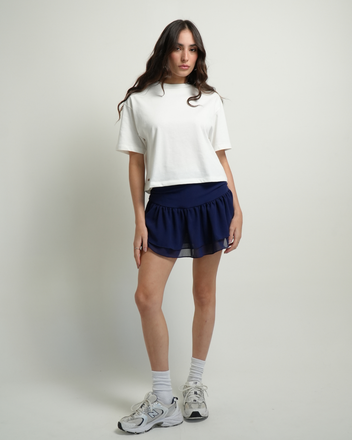 Mini Saia Boho Chiffon