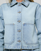 Jaqueta Boxy Jeans Dirty