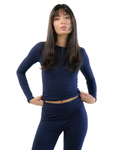 Blusa Basic Manga Longa