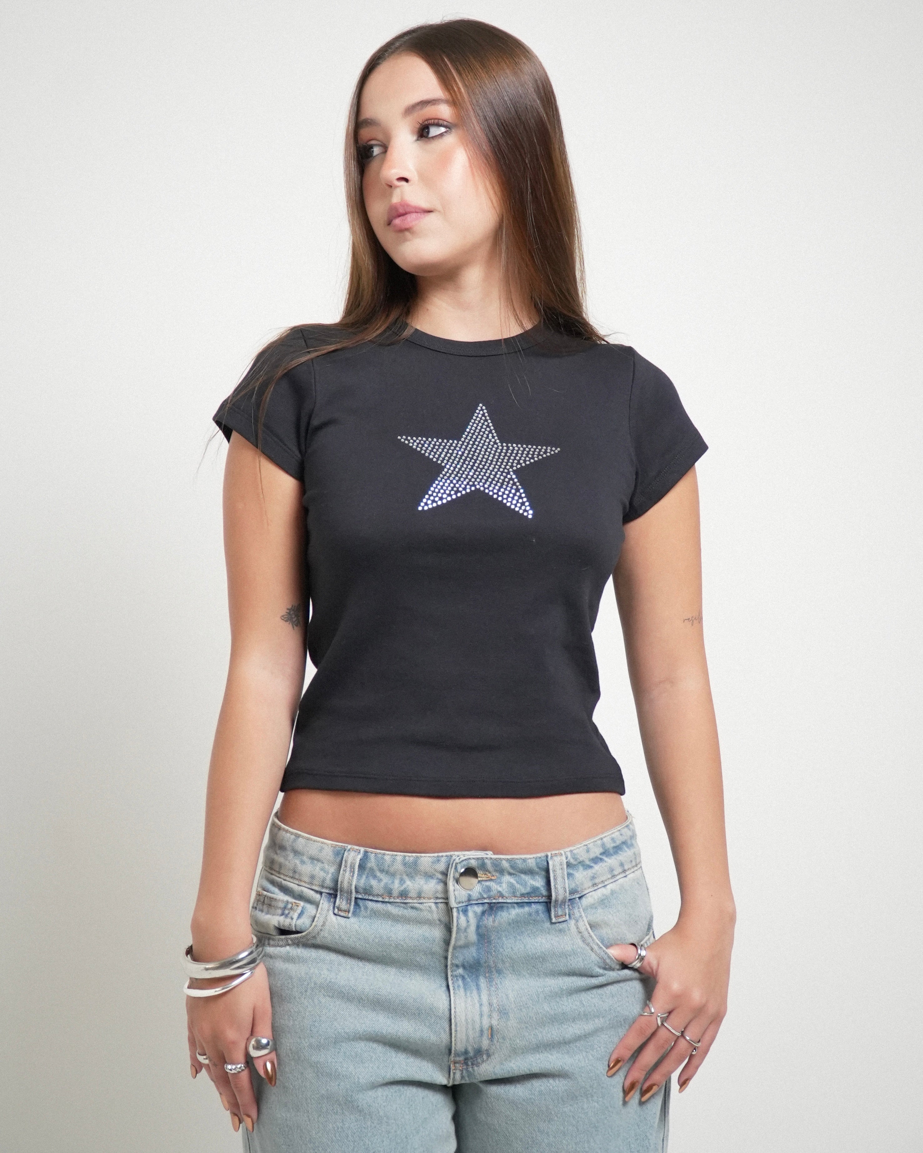 Blusa Baby Tee Star