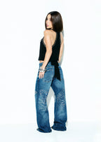 Calça Jeans Mystic Butterfly