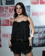 Vestido Boho Curto Chiffon